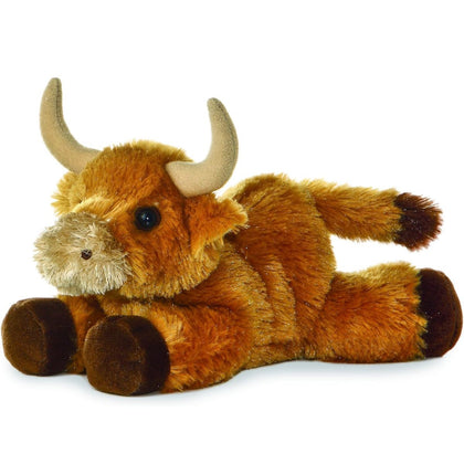 Aurora® Mini Flopsie™ Longhorn Toro Bull™ 8 Inch Stuffed Animal Plush