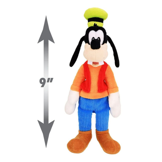 Disney Junior Mickey Mouse  9"Inch Bean Plush Toy, Goofy