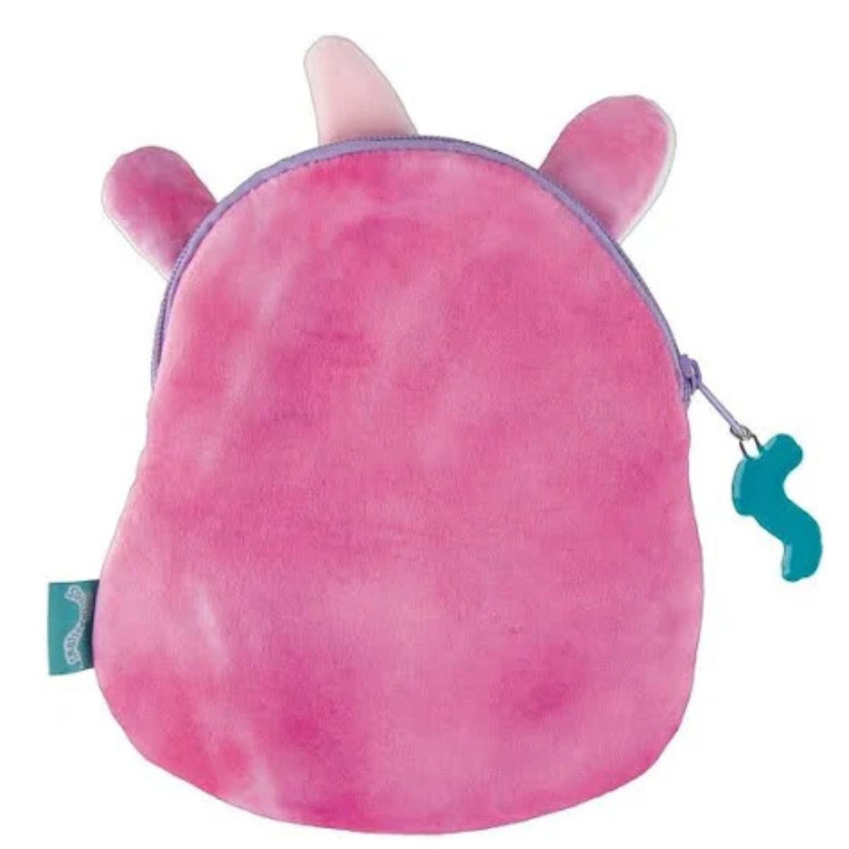 Squishmallows Lola the Unicorn 8" Inch Zippered Plush Storage Pouch