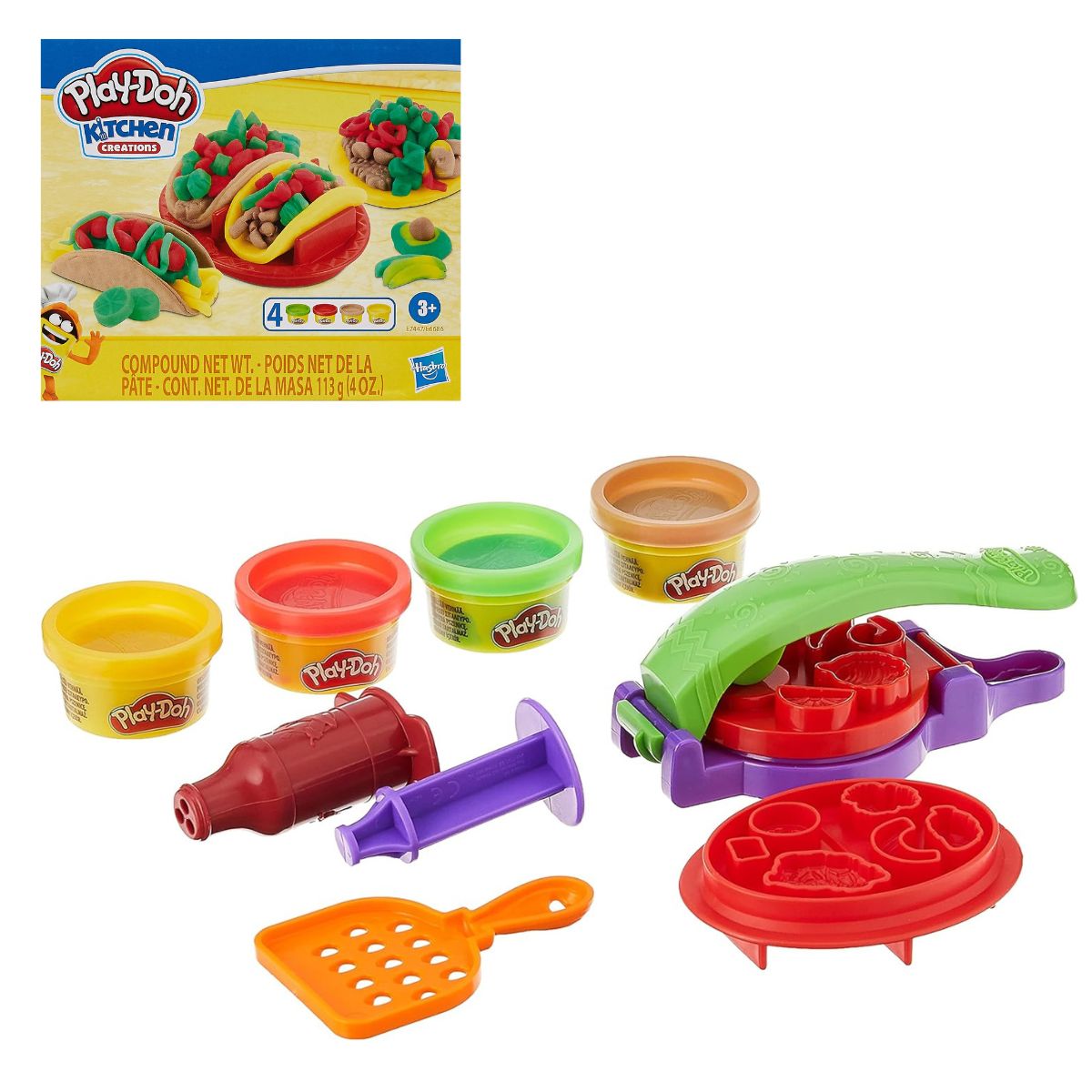Play-Doh Kitchen Creations, Taco Time Mini Playset