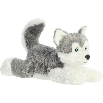 Aurora® Flopsie™ Shadow the Siberian Husky Dog 12 Inch Stuffed Animal Plush