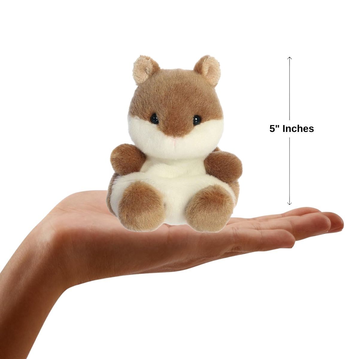 Aurora® Palm Pals™ Chestnut Chipmunk™ 5 Inch Stuffed Animal Toy #1-278 Forest