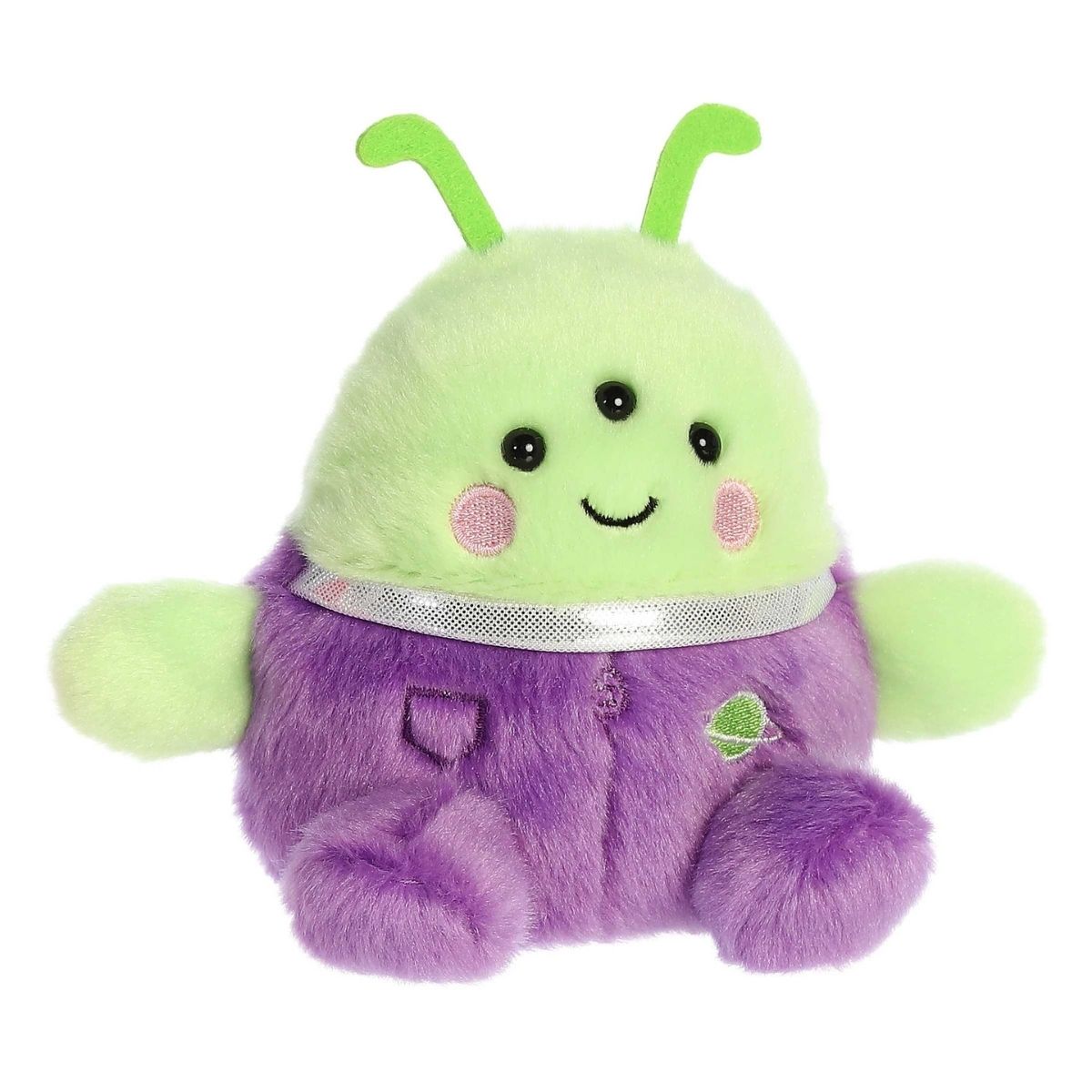 Aurora® Palm Pals™ Zorg Green Alien™ 5 Inch Stuffed Animal Toy #1-215 Galactic