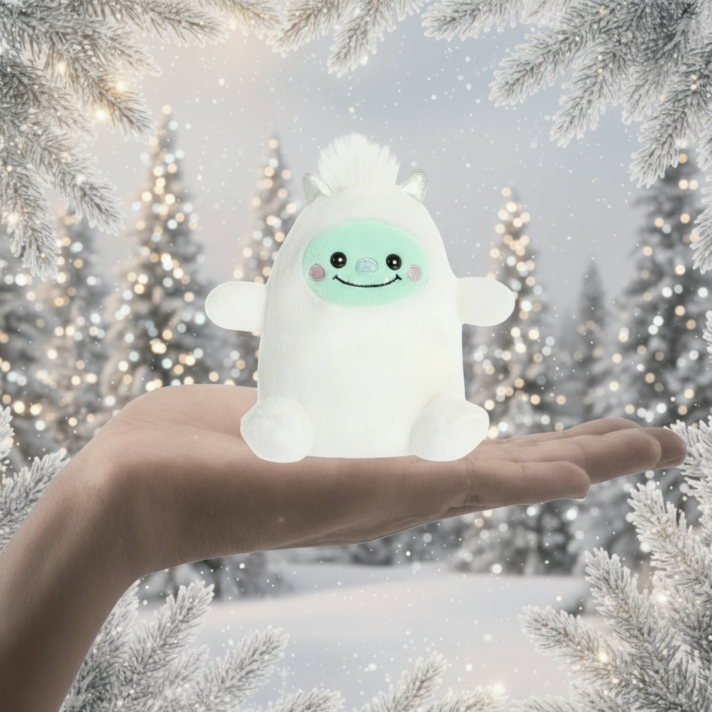 Aurora® Palm Pals™ Baker Yeti™  5 Inch Stuffed Animal Toy #1-118 Whimsical