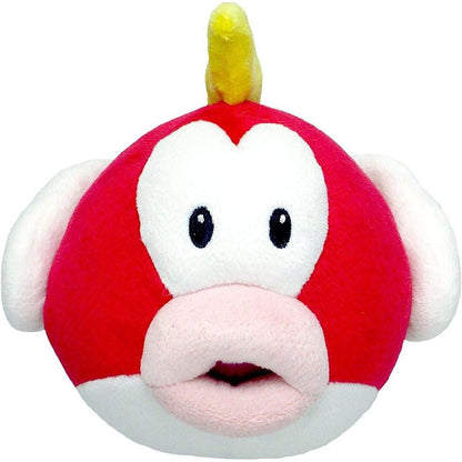 Little Buddy Super Mario All Star Collection Cheep Cheep 5" Stuffed Animal Plush Toy