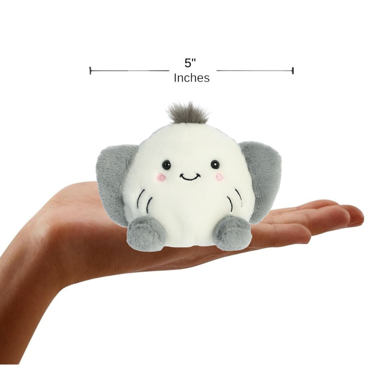 Aurora® Palm Pals™ Flapjack Stingray™ 5 Inch Stuffed Animal Toy #1-113 Aquatic