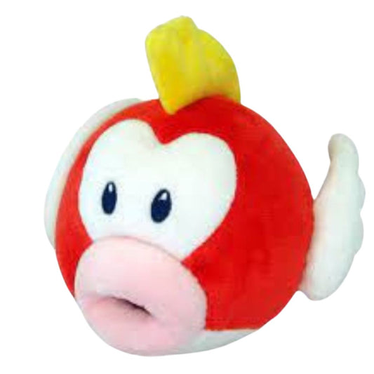 Little Buddy Super Mario All Star Collection Cheep Cheep 5" Stuffed Animal Plush Toy