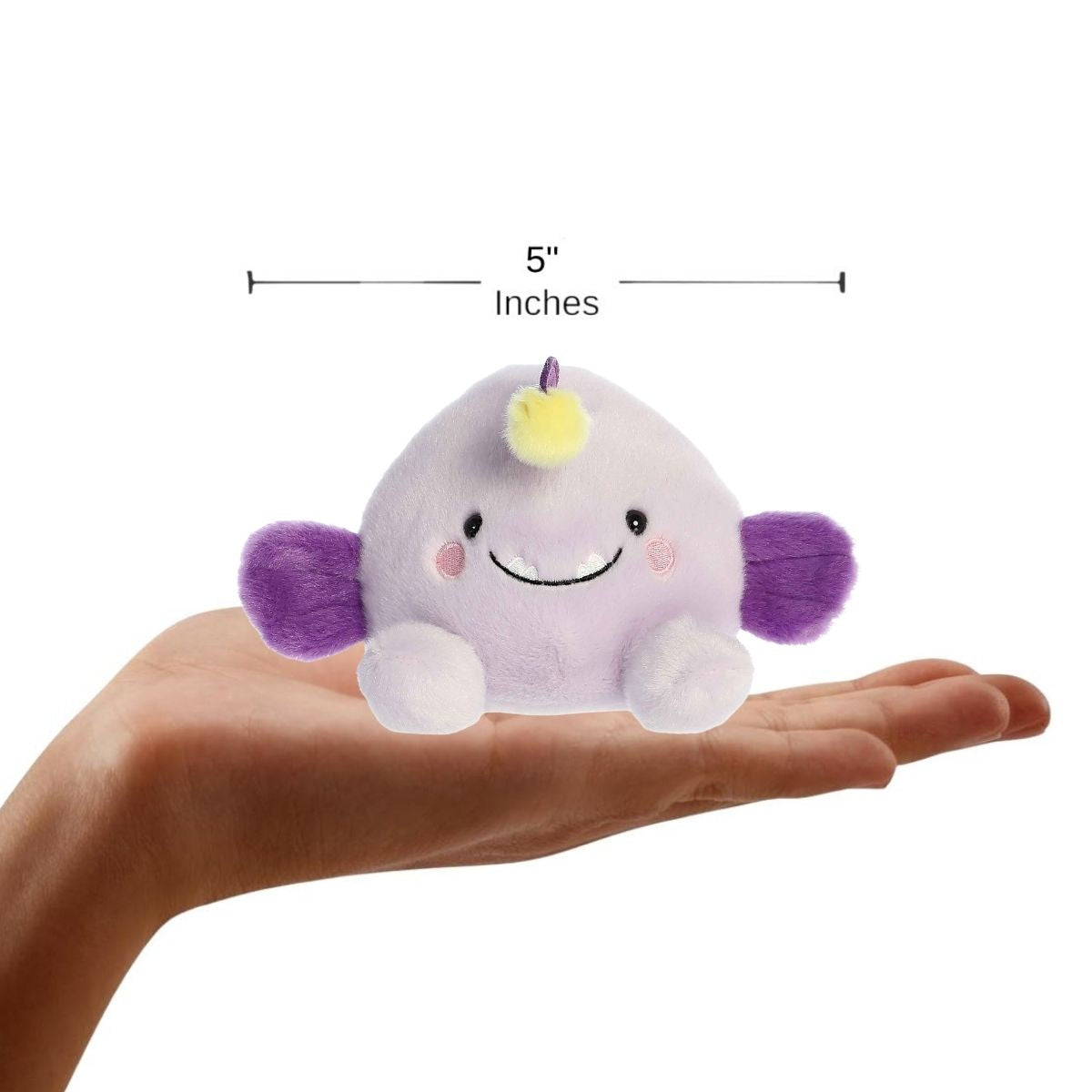 Aurora® Palm Pals™ Blinky Angler Fish™ 5 Inch Stuffed Animal Toy #1-272 Aquatic