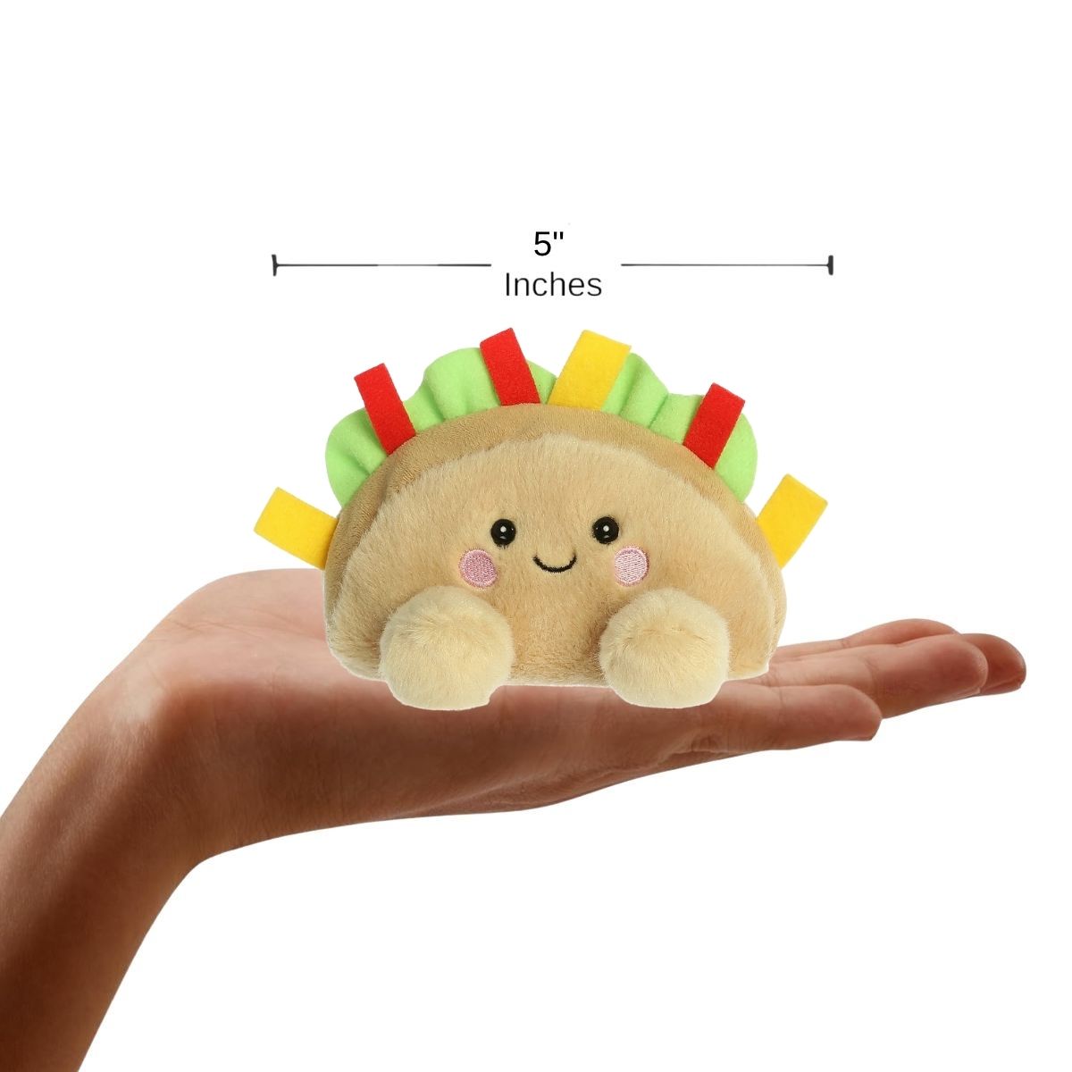 Aurora® Palm Pals™ Fiesta Taco™ 5 Inch Stuffed Animal Toy #1-087 Cravings