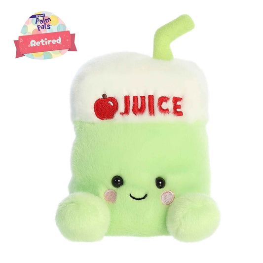 Aurora® Palm Pals™ Sippy Apple Juice™ 5 Inch Stuffed Animal Toy #1-283 Cravings