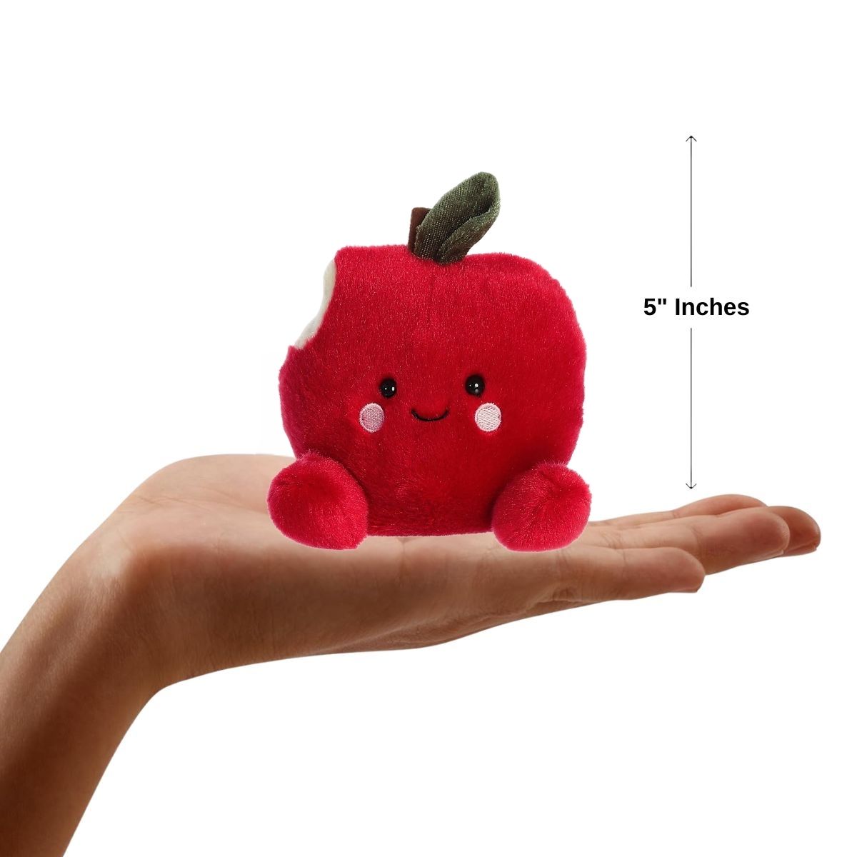 Aurora® Palm Pals™ Crisp Red Apple™ 5 Inch Stuffed Animal Toy #1-271 Cravings