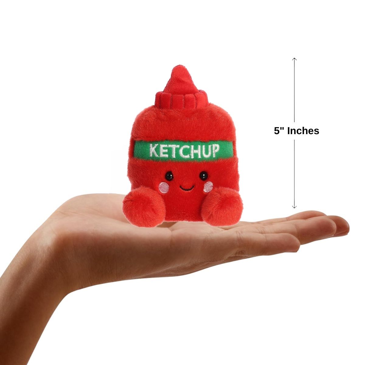 Aurora® Palm Pals™ Tommy Ketchup™ 5 Inch Stuffed Animal Toy #1-256 Cravings