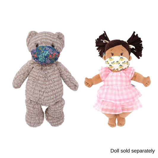 Manhattan Toy Pretend Play Fabric Play Masks for Stuffed Animals and Dolls with Adjustable Strap