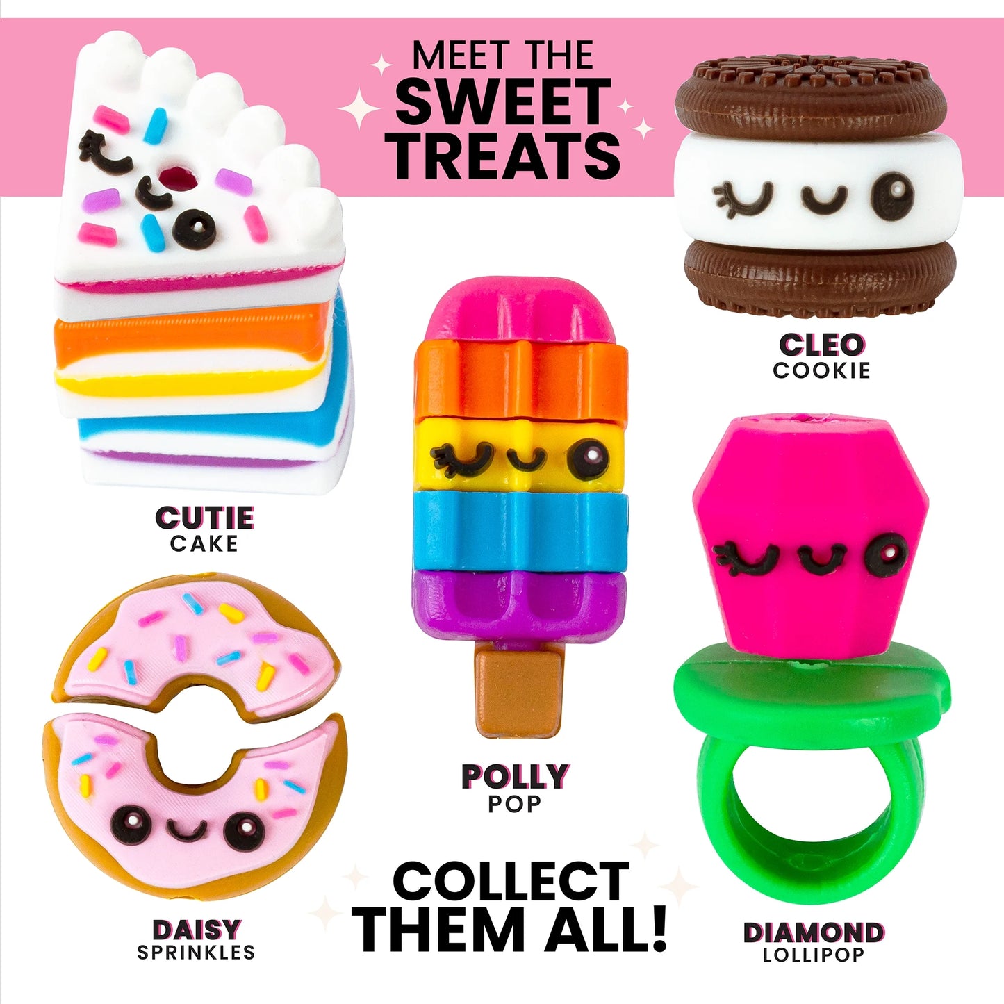 Fashion Angels Bead Stackers Jewelry Making & Bead Activity Kit, Sweet Treat