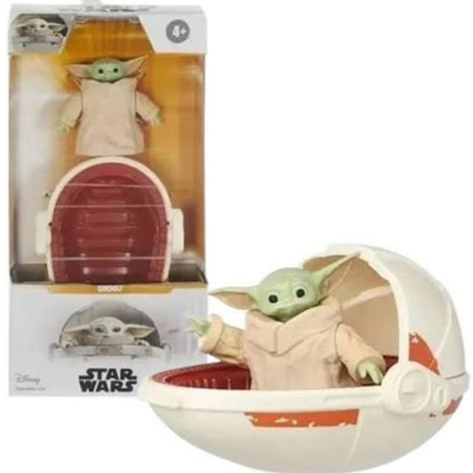 Star Wars Deluxe Olympus 2.5" Inch Grogu Action Figure with Pram Hover Pod