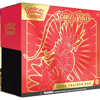 Pokemon TCG: Scarlet and Violet Elite Trainer Box, Koraidon Red