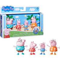 Peppa Pig Peppa's Family Holiday Figure 4-Pack Toy