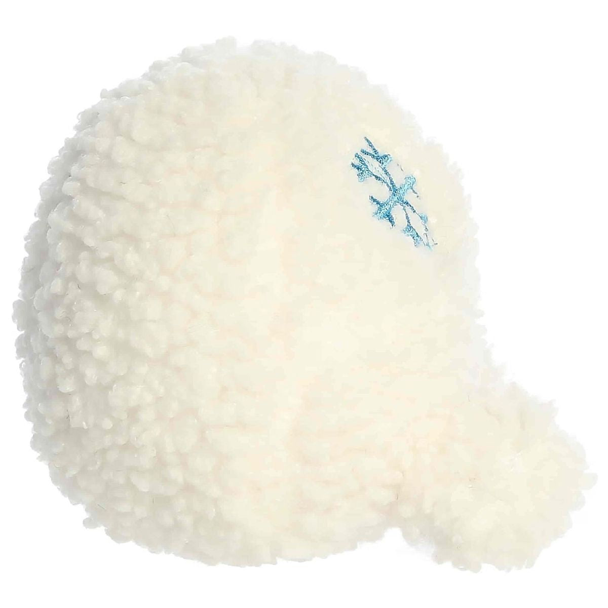Side profile view thumbnail of Chuck Snowball #1-659 5-inch plush showing round snowy-white plush shape.