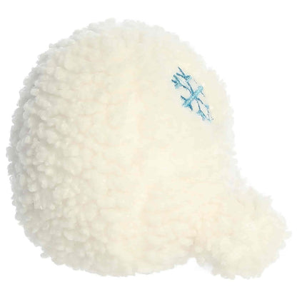 Side profile view thumbnail of Chuck Snowball #1-659 5-inch plush showing round snowy-white plush shape.