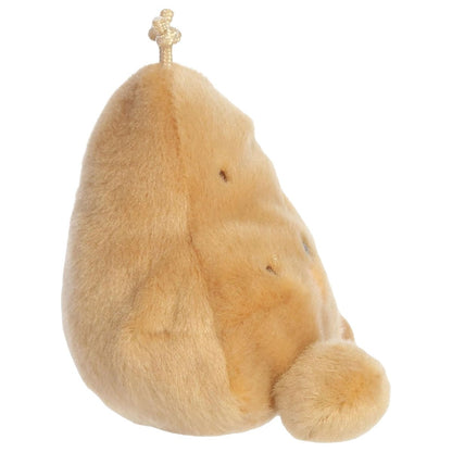 Side profile thumbnail of Spudrick Potato plush displaying rounded potato body shape.