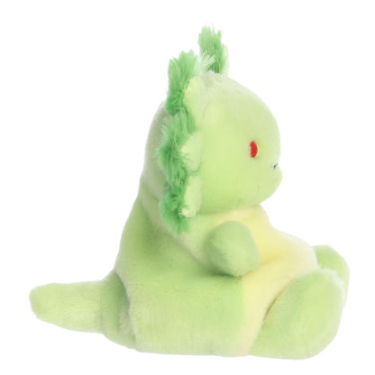 Side profile thumbnail of Ecto Radioactive Axolotl plush displaying green tail and soft rounded body.