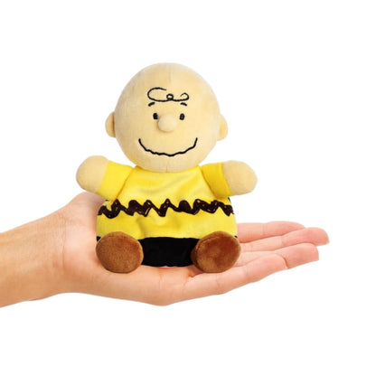 Aurora Palm Pals Peanuts Charlie Brown & Lucy 5-Inch Plush Stuffed Animal Duo Set
