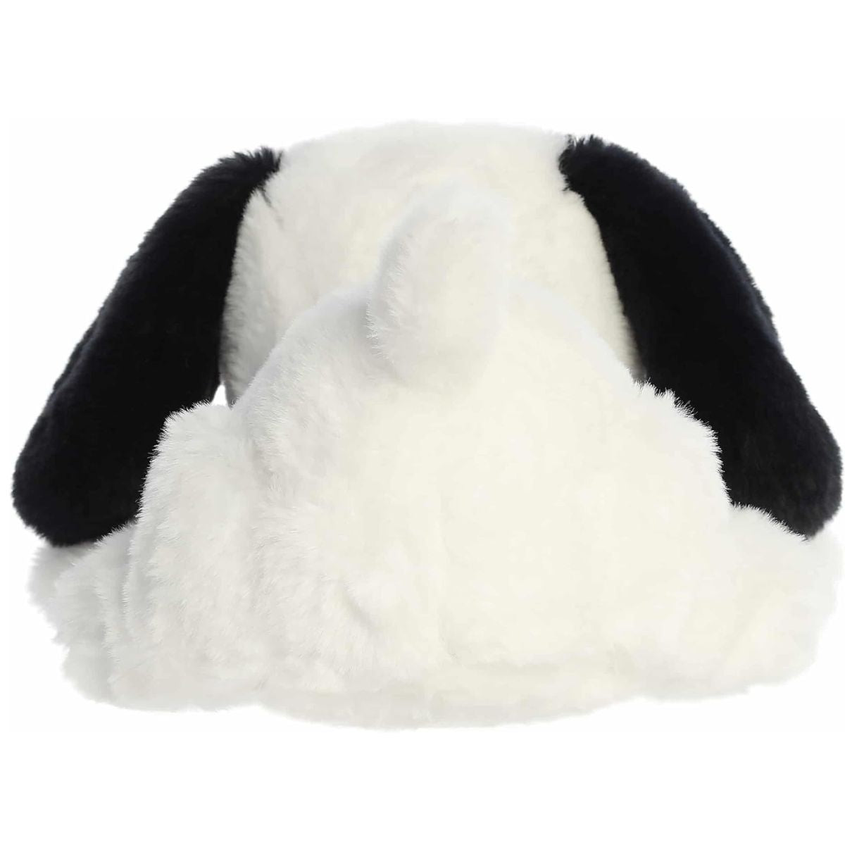Rear view thumbnail of Cuddles Snoopy plush #40528 showing tail and black ears.