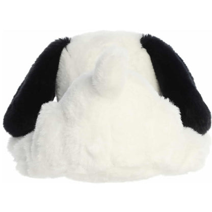 Rear view thumbnail of Cuddles Snoopy plush #40528 showing tail and black ears.
