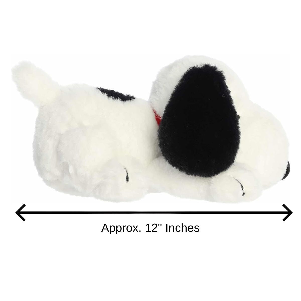 Cuddles Snoopy plush #40528 displaying 12-inch length measurement graphic thumbnail.