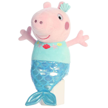 Front view thumbnail displaying the bottom fin of the Peppa Pig Mermaid plush.