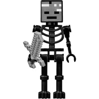 LEGO® Minecraft Wither Skeleton Minifigure with Sword