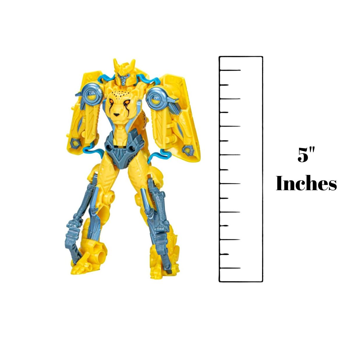 Transformers: Rise of The Beasts Movie Flex Changers 5" Inch Action Figure, Cheetor