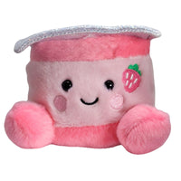 Aurora® Palm Pals™ Yona Strawberry Yogurt™ 5 Inch Stuffed Animal Toy #1-284 Cravings