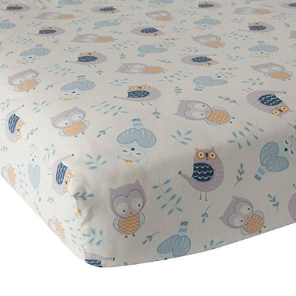 Lambs & Ivy Night Owl Happi by Dena 4 Piece Bedding Set
