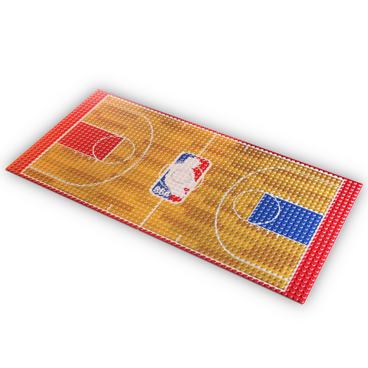 Custom Print Basketball Court Brick Baseplates