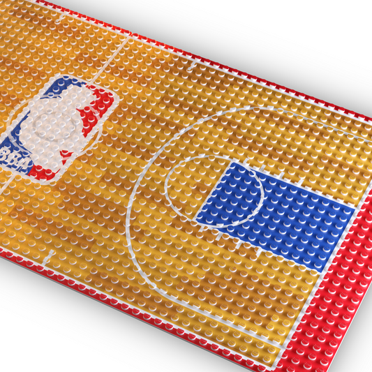 Custom Print Basketball Court Brick Baseplates