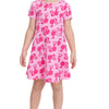 Barbie Ponytail Toddler Girl Dress, 2T-5T