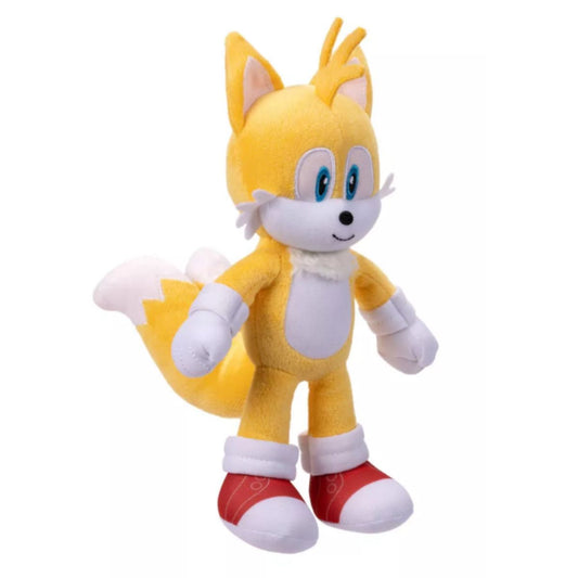 Jakks Pacific Sonic The Hedgehog 3 Movie Plush 9-Inch Collectible Toy, Tails