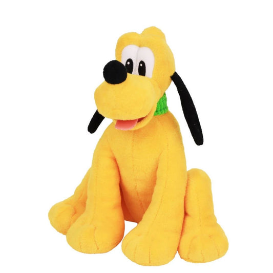Three-quarter angle view thumbnail of sitting Pluto 9-inch bean plush toy.