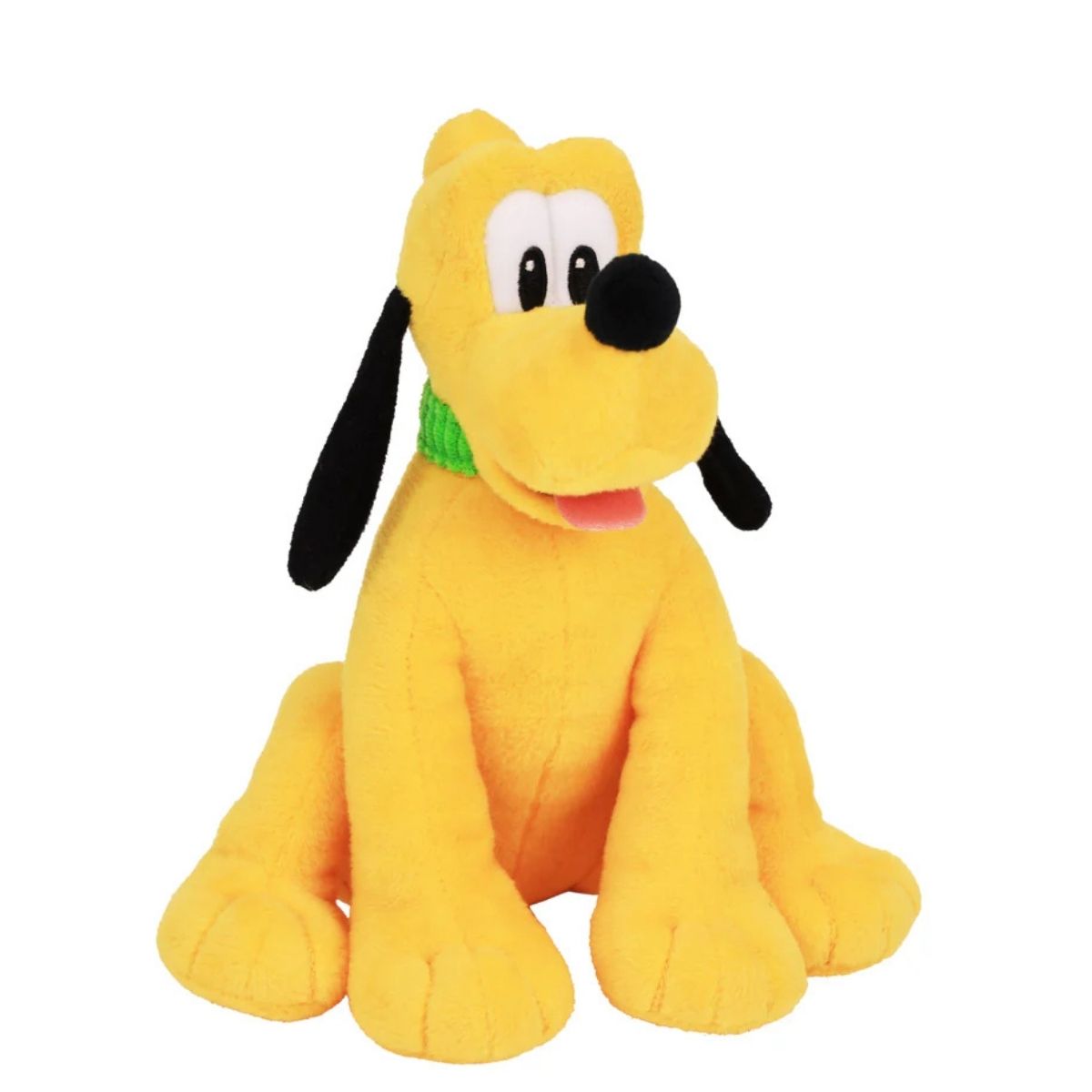 Front view thumbnail of Pluto 9-inch plush showing embroidered eyes and open mouth.