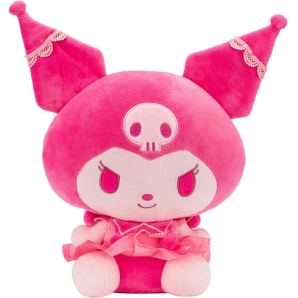 Hello Kitty® and Friends, Kuromi 12” Inch Pink Monochrome Plush Stuffed Animal Toy