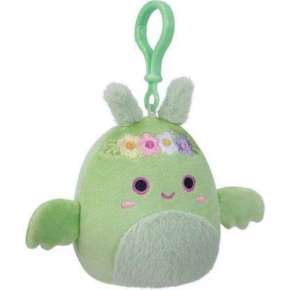 Squishmallows 3.5" Inch Clip-On Tove the Mothman Plush  With Furry Belly Toy S3-#2241