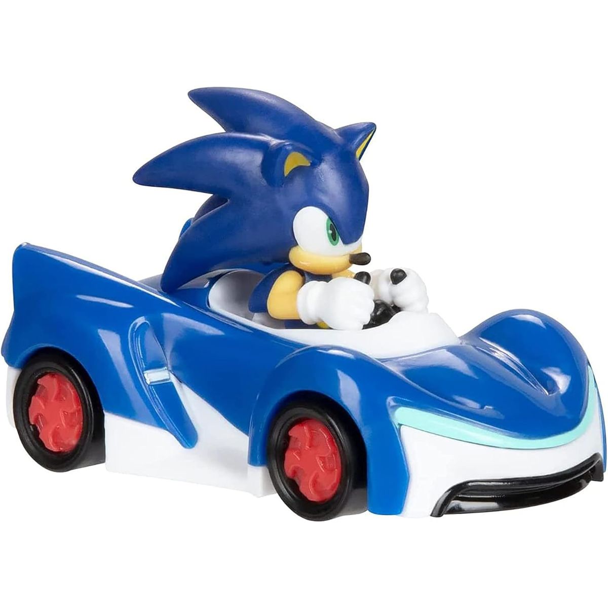 Sonic the Hedgehog 1:64 Die-Cast Vehicle 2.5" Inch, Sonic Speed Star (V1)