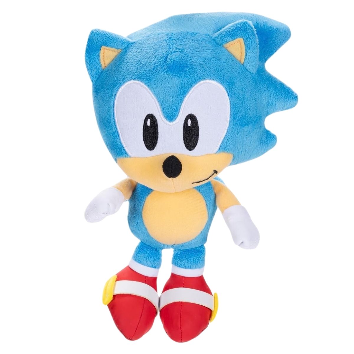 Jakks Pacific Sonic the Hedgehog 35th Anniversary Classic Sonic 9-inch plush stuffed animal toy.