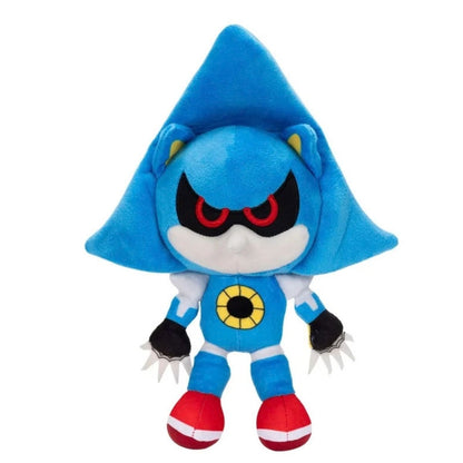 Jakks Pacific Sonic the Hedgehog 35th Anniversary Metal Sonic 9-inch plush stuffed animal toy.