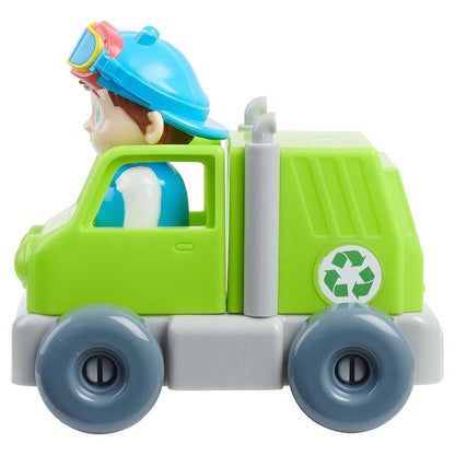 Cocomelon Build a Vehicle & Figure 4 Pack Set Includes JJ, TomTom, YoYo, & Cody
