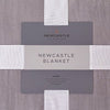 Newcastle Grey Oversized King Luxury Bamboo Bed Blanket