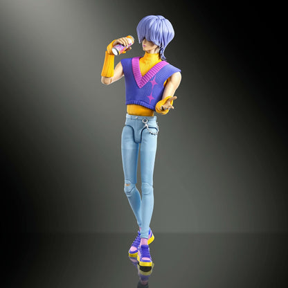 Mattel K-Pop Demon Hunters Mystery action figure holding drink can accessory.