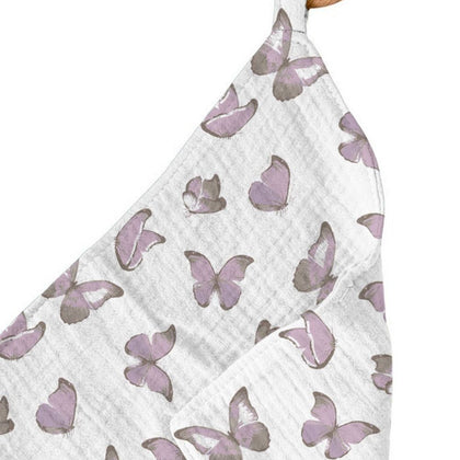 Newcastle Classics Winsome Butterflies 100% Cotton Blanket Teether