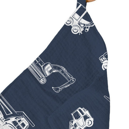 Newcastle Classics Things That Go Cotton 100% Cotton Blanket Teether
